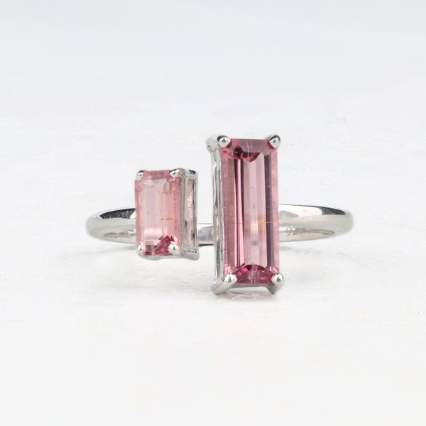 Pink Tourmaline Ring