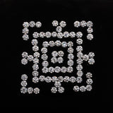 1.8 MM White Round Brilliant Cut Diamond Natural Loose Diamond For Earrings