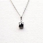 Sterling Silver Black Turtle Pendant 