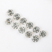 4.5 MM Salt And Pepper Round Brilliant Cut Diamond