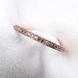 Eternity Ring Band - Minimal Carbon