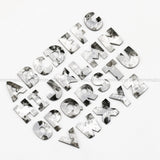 Alphabets Shaped Salt And Pepper Diamond