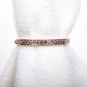 Eternity Ring Band - Minimal Carbon