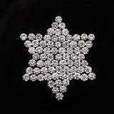 1.4 MM Natural White Round Brilliant Cut Diamond Natural Loose Diamond For Earring