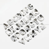 Alphabets Shaped Salt And Pepper Diamond