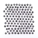 2.0 MM Black Enhanced Round Rose Cut Diamonds 01