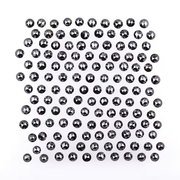 2.0 MM Black Enhanced Round Rose Cut Diamonds 01
