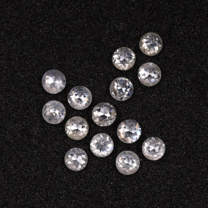 2.0 MM Milky White Round Tambuli Cut 06