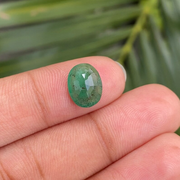 2.39 CT Oval Cut Natural Green Emerald