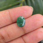 2.39 CT Oval Cut Natural Green Emerald