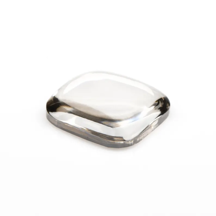 cushion cut champagne lab grown cabochon diamond