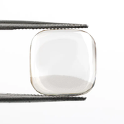 cushion cut champagne lab grown cabochon diamond