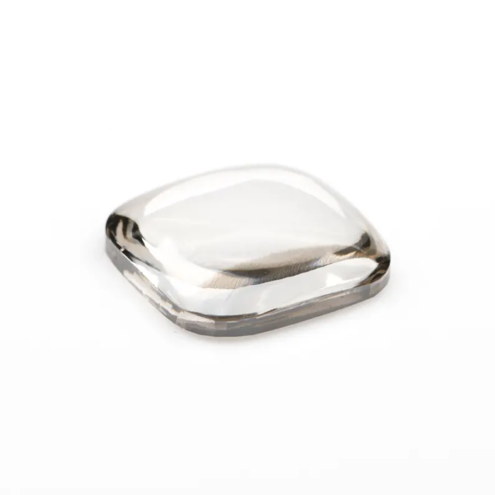 cushion cut champagne lab grown cabochon diamond