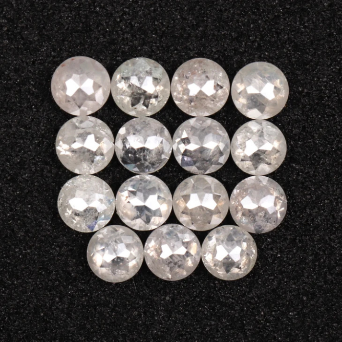 2.5 MM White Milky Round Tambuli Cut 01