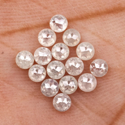 2.5 MM White Milky Round Tambuli Cut 02