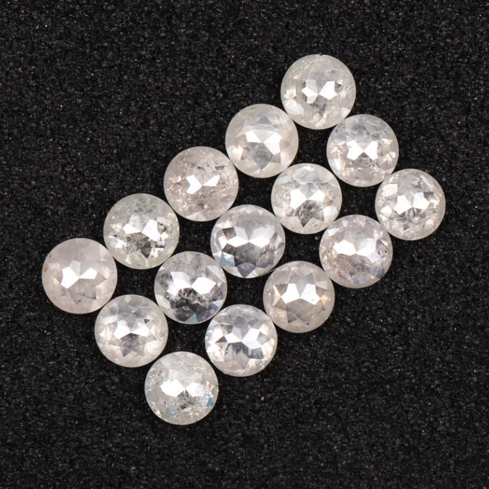 2.5 MM White Milky Round Tambuli Cut 03