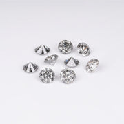 2.90 CT Round Brilliant Cut Salt & Pepper Diamond