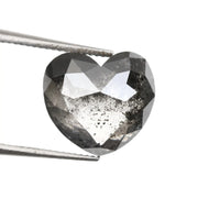 2.91 CT Salt And Pepper Heart Shape Diamond