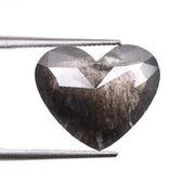 2.98 CT Salt And Pepper Heart Shape Diamond