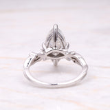 Nature-Inspired Marquise Solitaire Ring