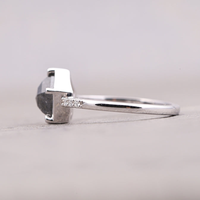Natural Diamond Engagement Ring