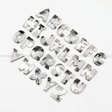 Alphabets Shaped Salt And Pepper Diamond