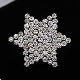1.4 MM Natural White Round Brilliant Cut Diamond Natural Loose Diamond For Earring