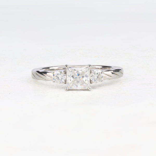 Three Stone Diamond Ring