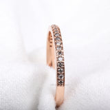 Eternity Ring Band - Minimal Carbon