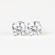 lab grown diamond stud earrings