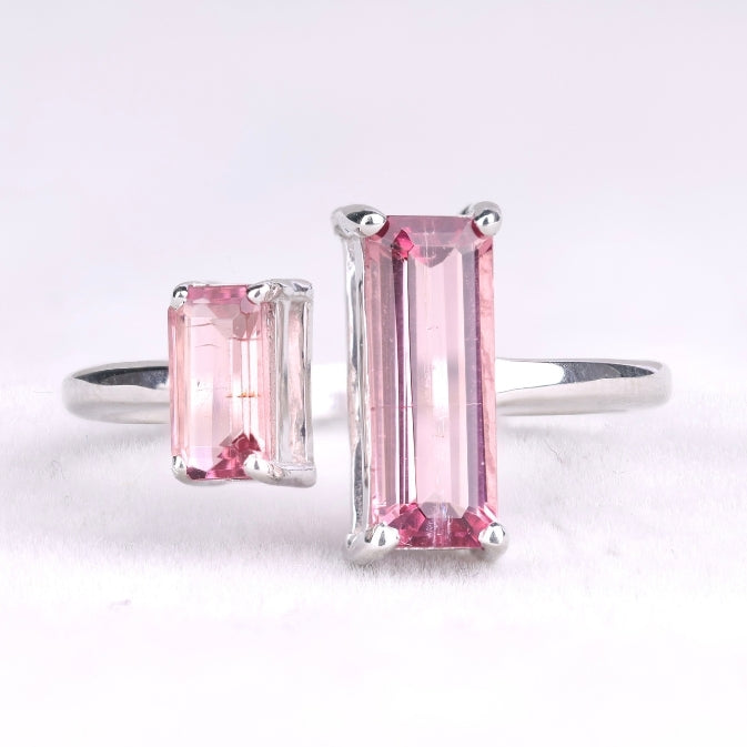 Pink Tourmaline Ring