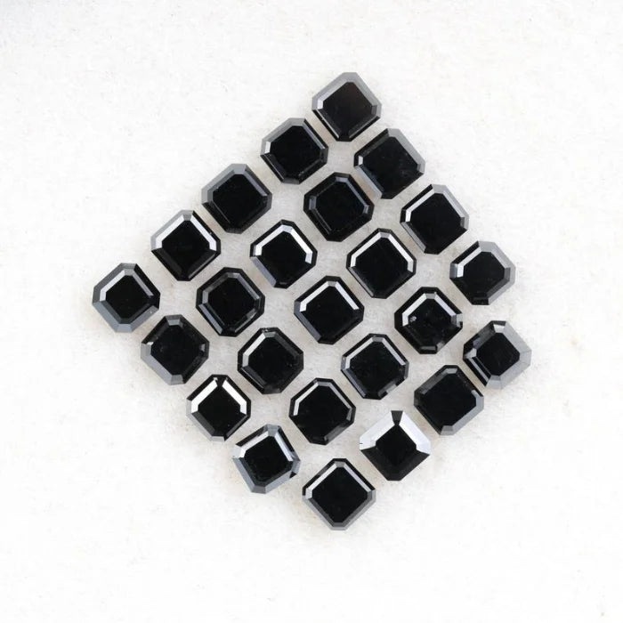 3.00 X 2.20 MM, Emerald Cut Salt And Pepper Diamond