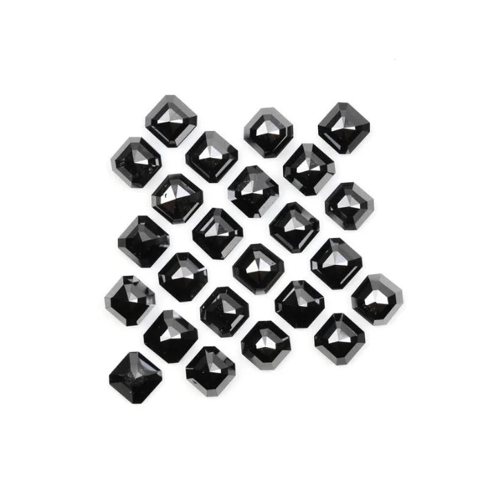 3.00 X 2.20 MM, Emerald Cut Salt And Pepper Diamond