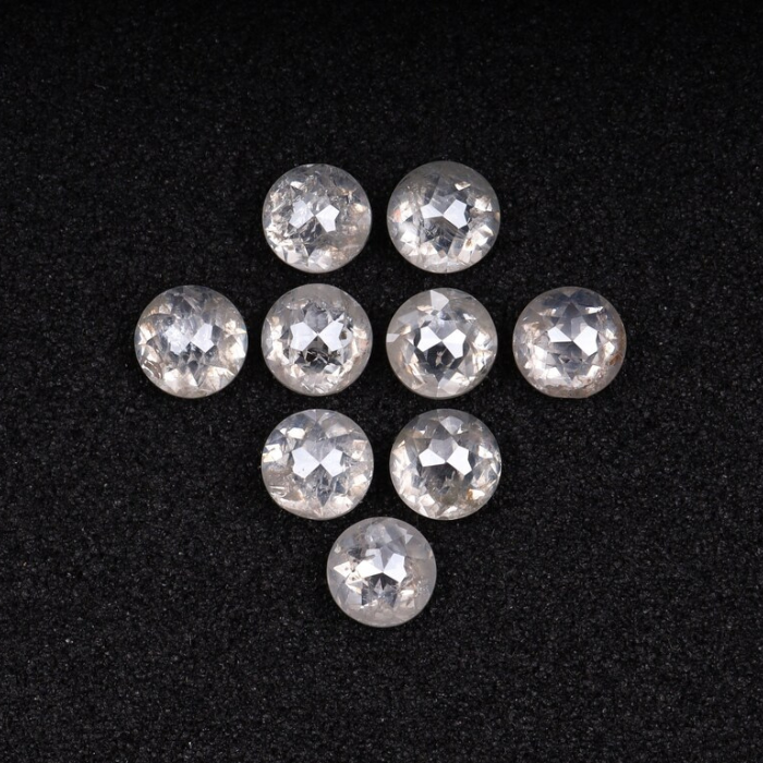 3.0 MM White Milky Round Tambuli Cut 01