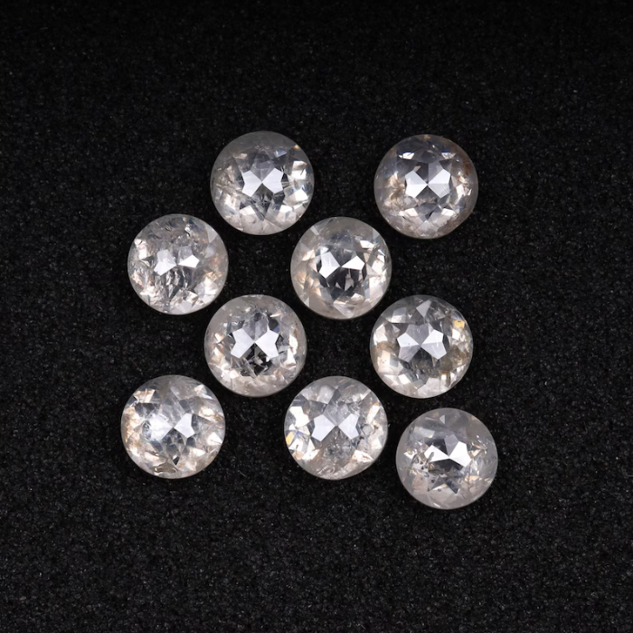 3.0 MM White Milky Round Tambuli Cut 05
