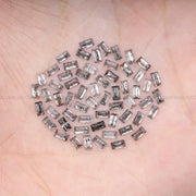 3.0 X 1.5 MM, Baguette Cut Salt And Pepper Diamond