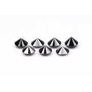 3.1 MM to 3.5 MM Enhanced Black Round Brilliant Cut Diamonds