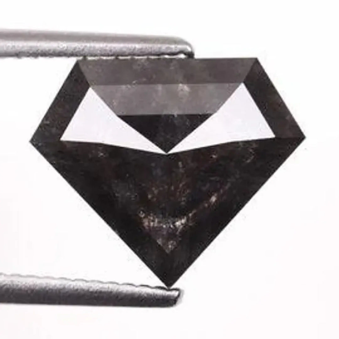 3.43 CT Salt And Pepper Pentagon Cut Diamond