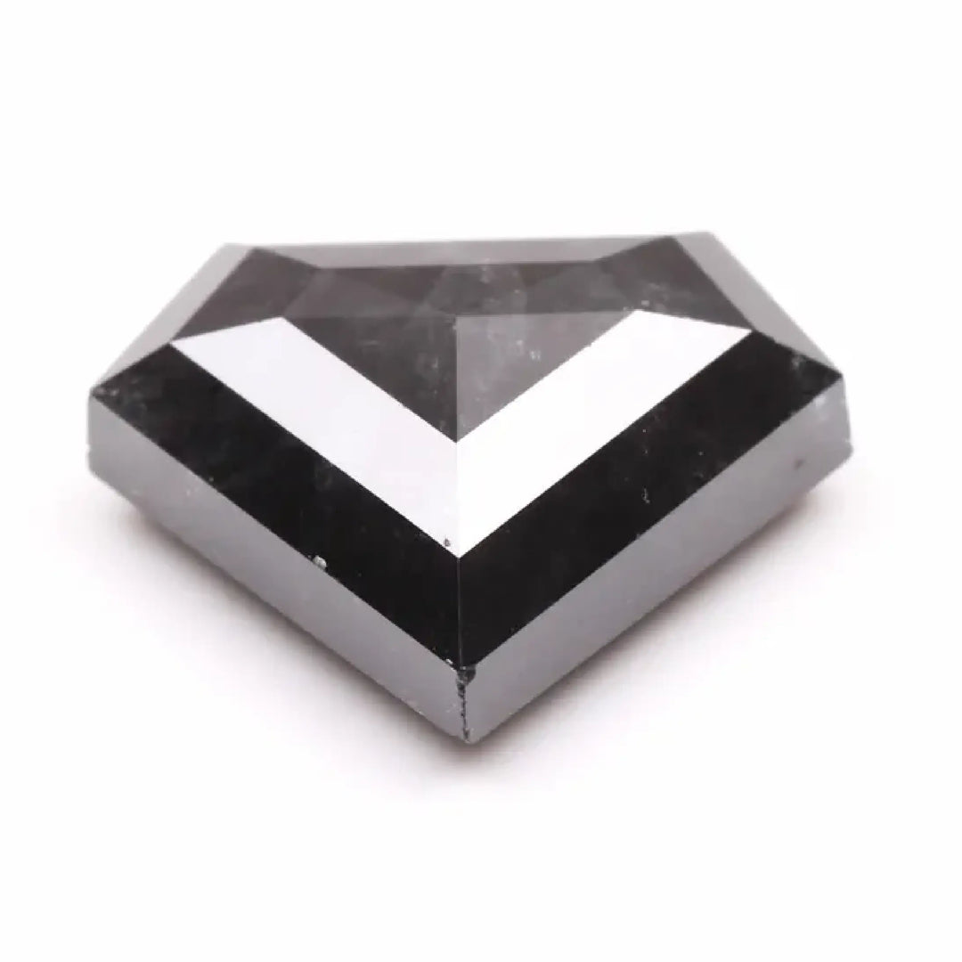 3.43 CT Salt And Pepper Pentagon Cut Diamond