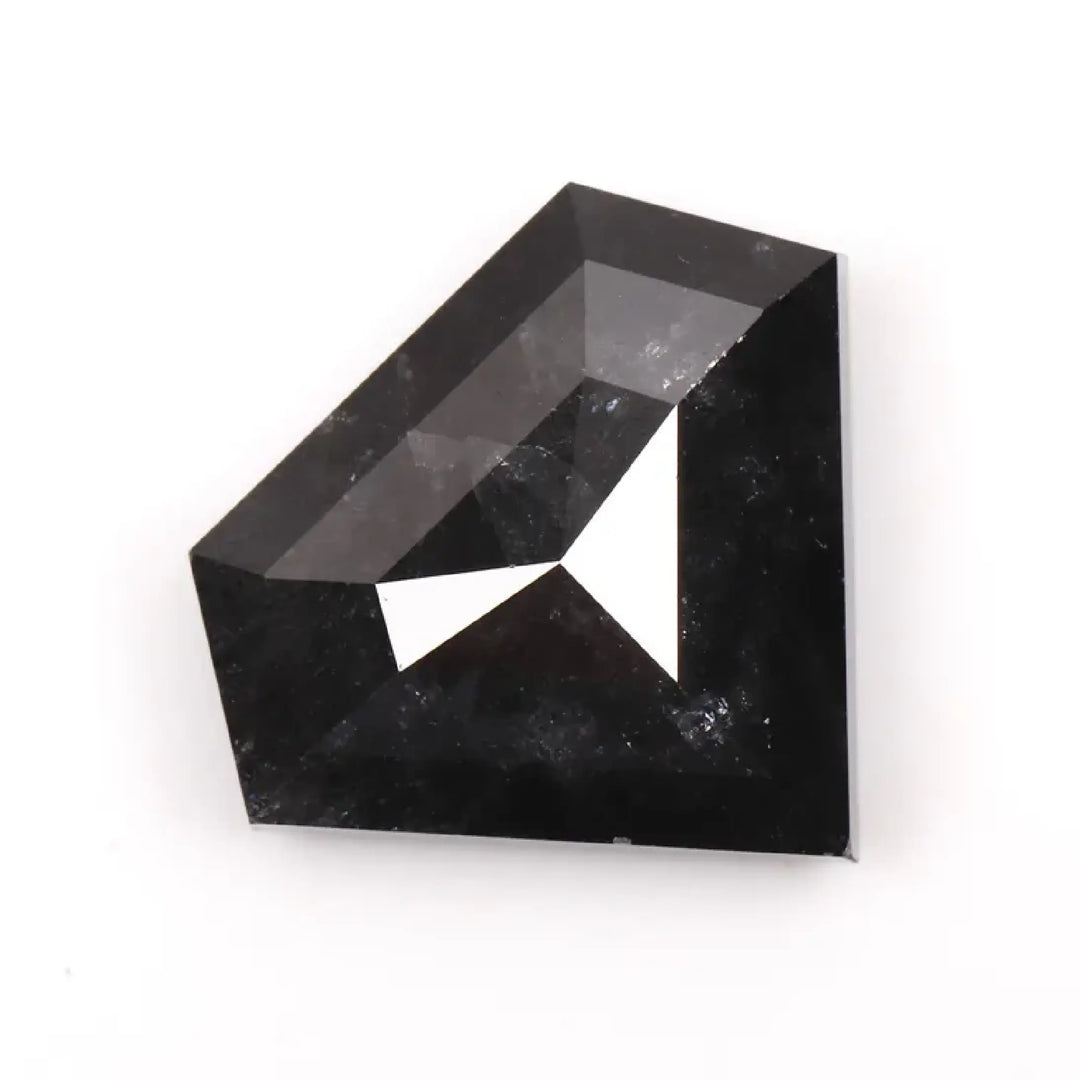 3.43 CT Salt And Pepper Pentagon Cut Diamond