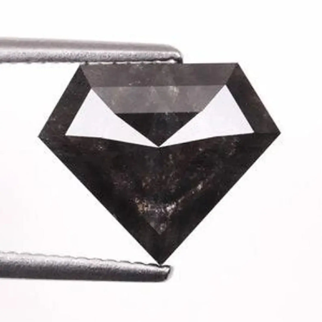3.43 CT Salt And Pepper Pentagon Cut Diamond