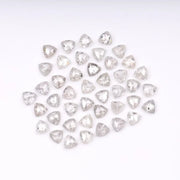 3.50 MM Trillion Cut Salt And Pepper Diamond | Minimal Carbon