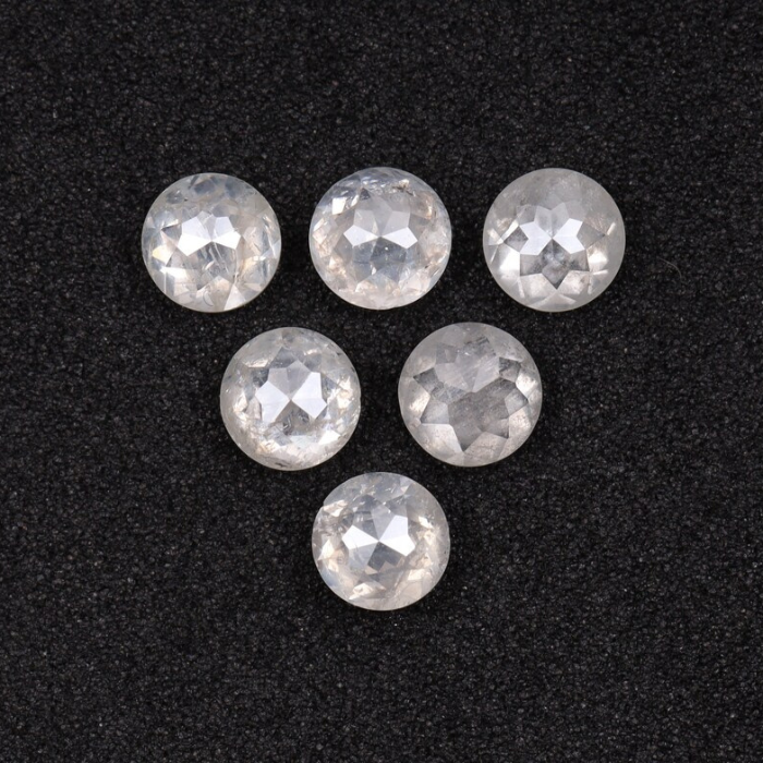 3.5 MM White Milky Round Tambuli Cut Diamonds 03