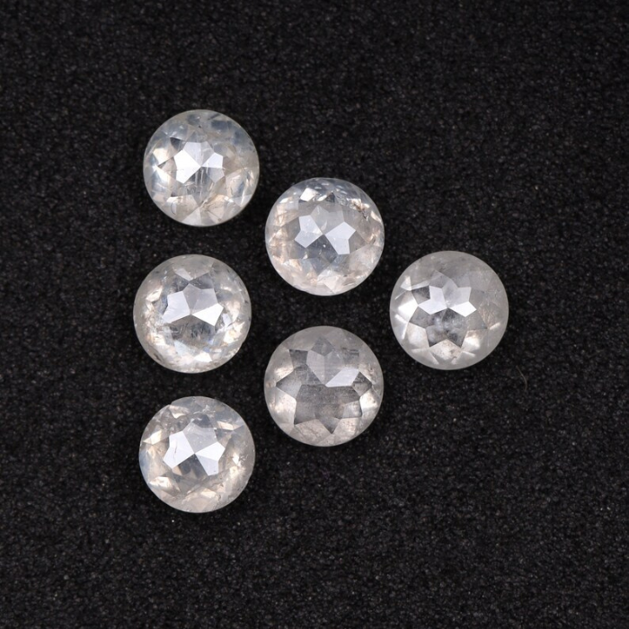 3.5 MM White Milky Round Tambuli Cut Diamonds 04