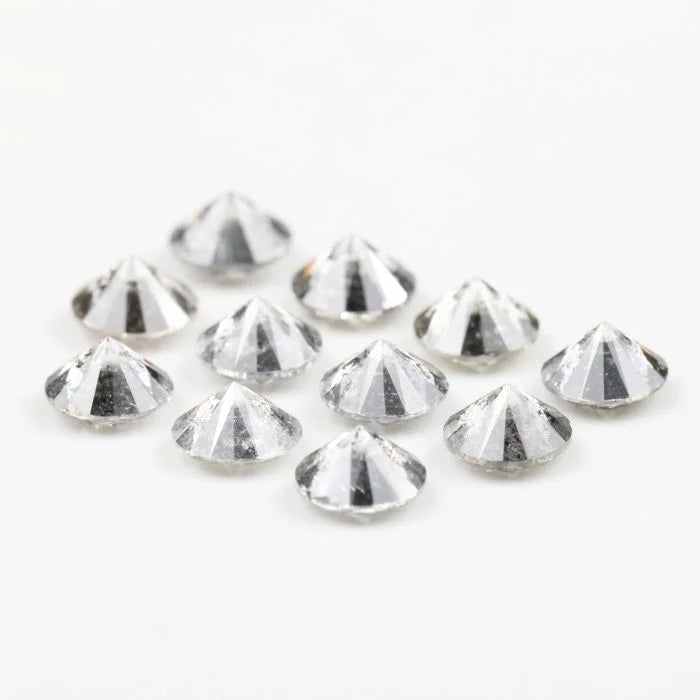 3.90 MM Round Brilliant Cut Salt & Pepper Melee Diamond