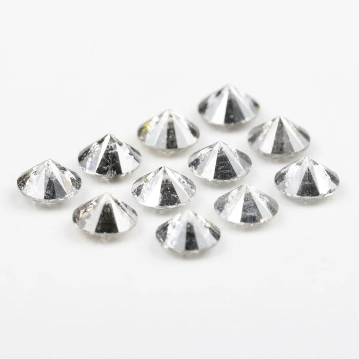 3.90 MM Round Brilliant Cut Salt & Pepper Melee Diamond