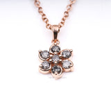 Floral Pendant Cluster Pendant - Minimal Carbon