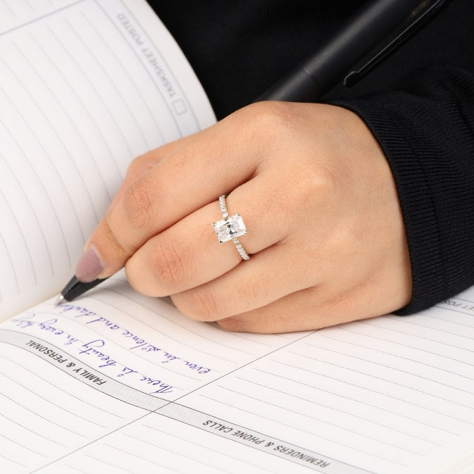 Radiant Diamond Ring