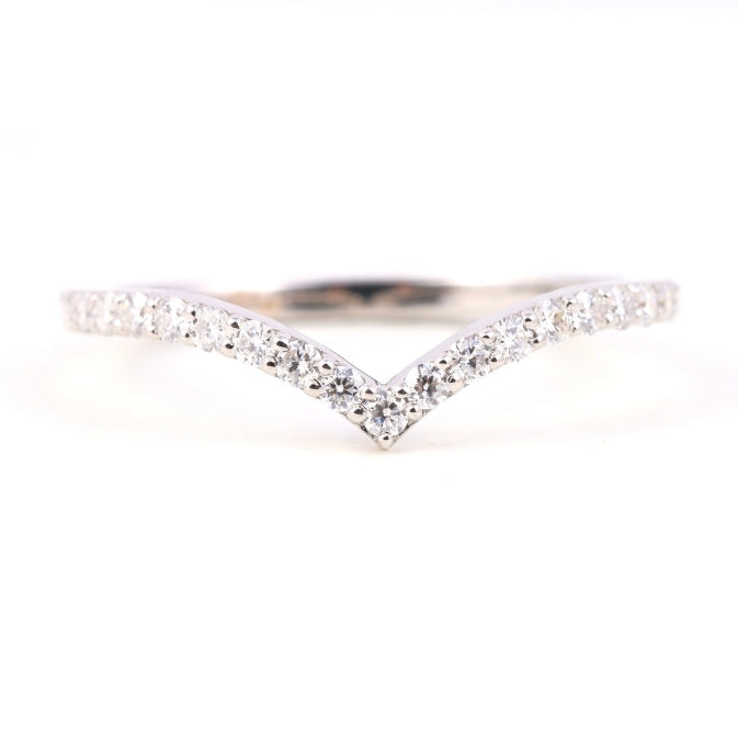 Chevron Engagement Ring