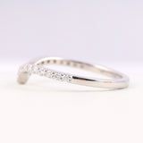 Chevron Engagement Ring